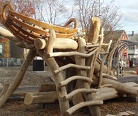 Playstructure at Alberico Park - November 2012