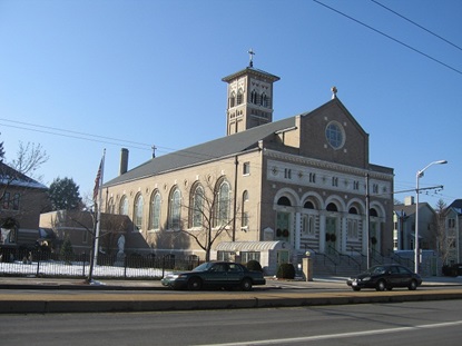 church building on North Mass Ave