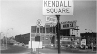 View of Kendall Square in the 1950s