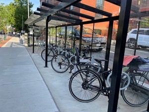 annex covered bike parking