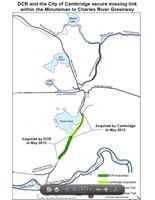 Water-Cambridge Greenway map