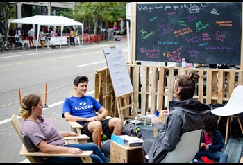 CultureHouse at PARK(ing) Day 2019