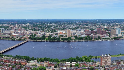 View of Cambridge from Boston