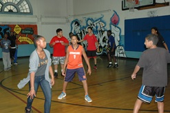 Moore Youth Center teens