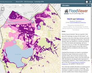 DPW Flood Viewer Interactive Map