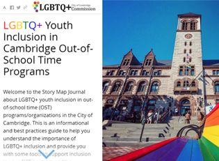 LGBTQ Youth Inclusion Story Map