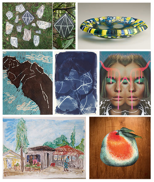 Art by artists participating in Cambridge Arts' 2018 Community Supported Art program.