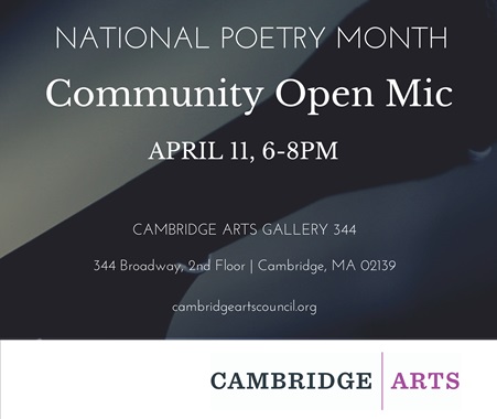 National Poetry Month Community Open Mic