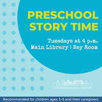 Event image for Preschool Story Time (Main)