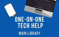 Event image for One-on-One Tech Help by Appointment (Main)
