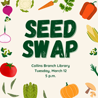 Event image for CPL Nature Club: Seed Swap (Collins)