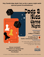 Event image for Dads and Kids Game Night