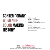 Event image for Contemporary Women of Color Making History