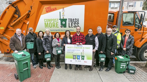 City Officials Kick Off Curbside Compost Collection Citywide
