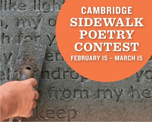 Cambridge Sidewalk Poetry Contest