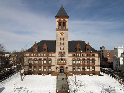 City Hall in Winter by Bob Coe