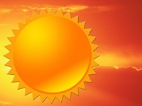 Hot Sun Image