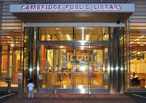 Library Entrance by Tom Long