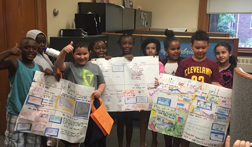 Summer school students submit project ideas for the City of Cambridge’s Participatory Budgeting Process