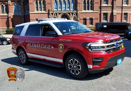 Division 1 command vehicle - 2022 Ford Expedition SSV