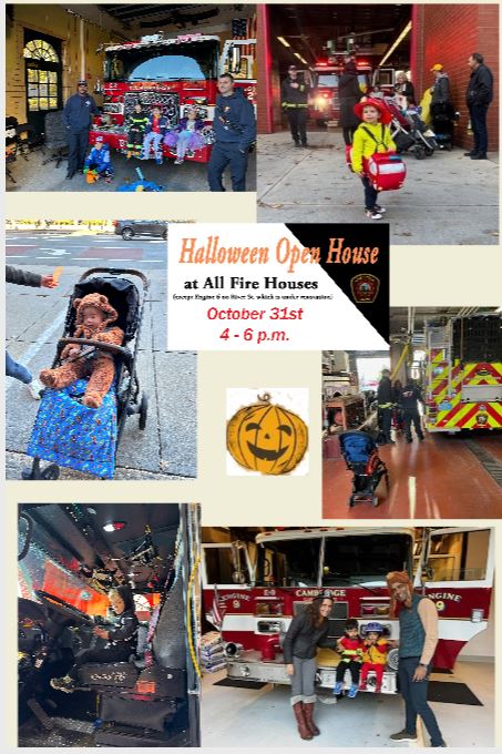Halloween open house collage - 2023