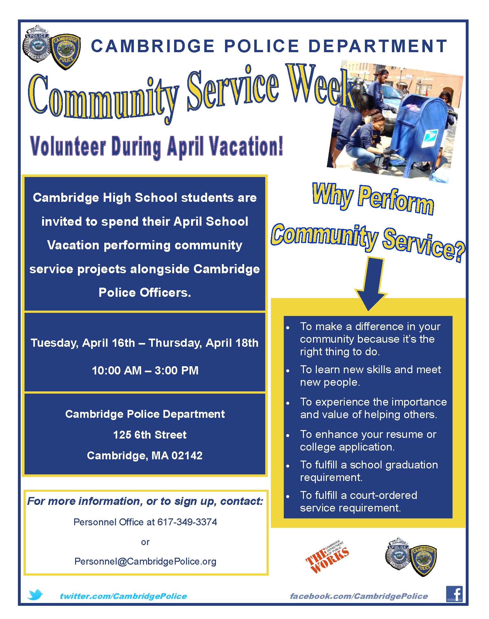 Community Service Week