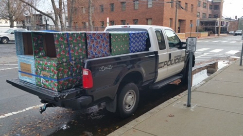 Police Christmas Truck