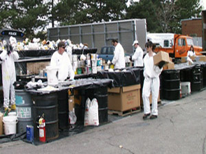 hazardous waste collection