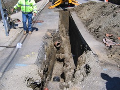 Water Dept Trench