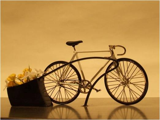 Bicycle racks: one of the entries in the Arts Council competition