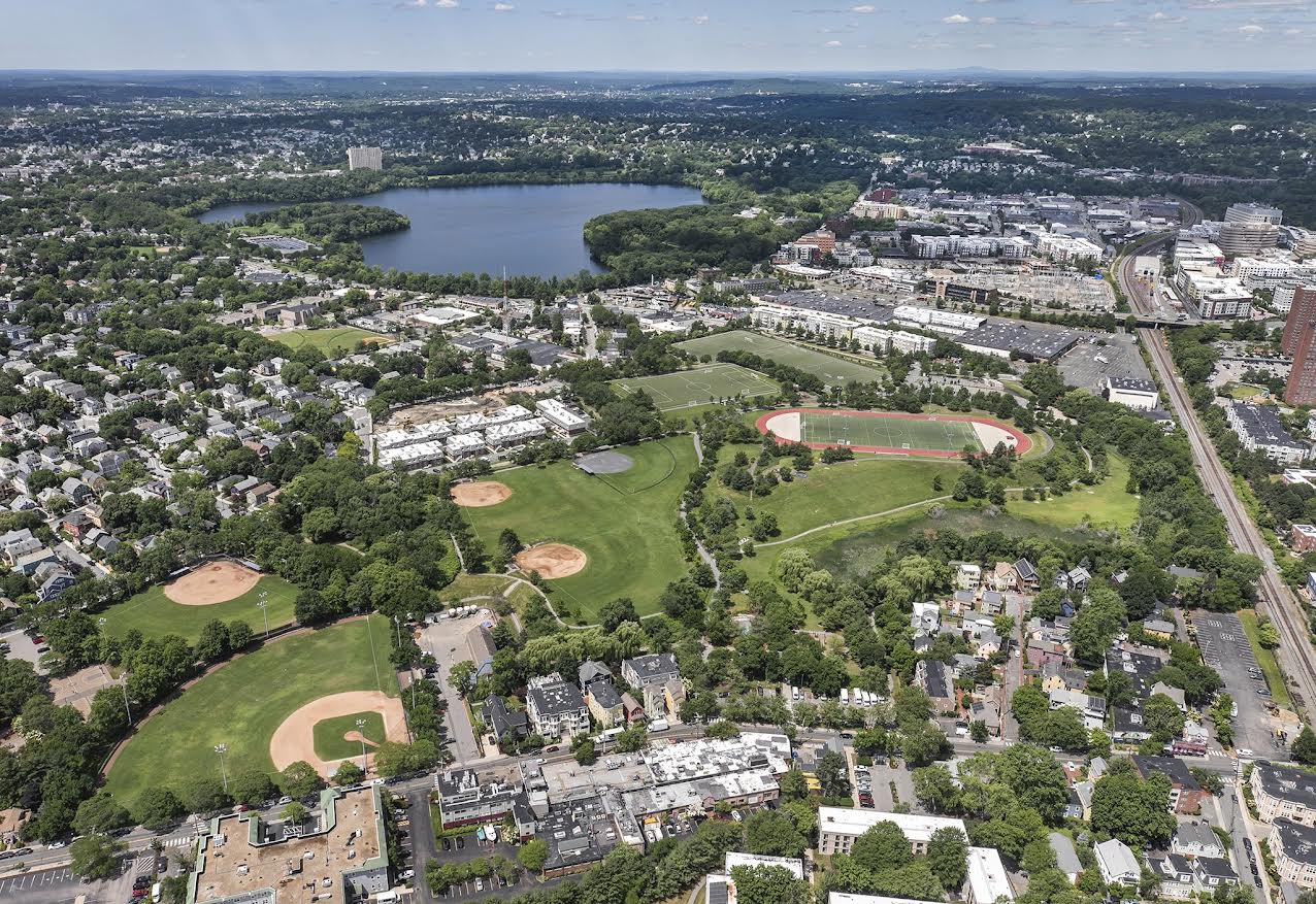 Aerial View of Danehy Park