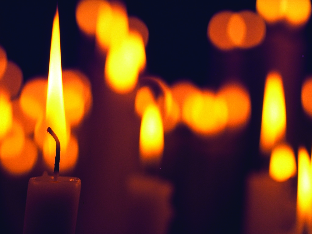Image of lit candles