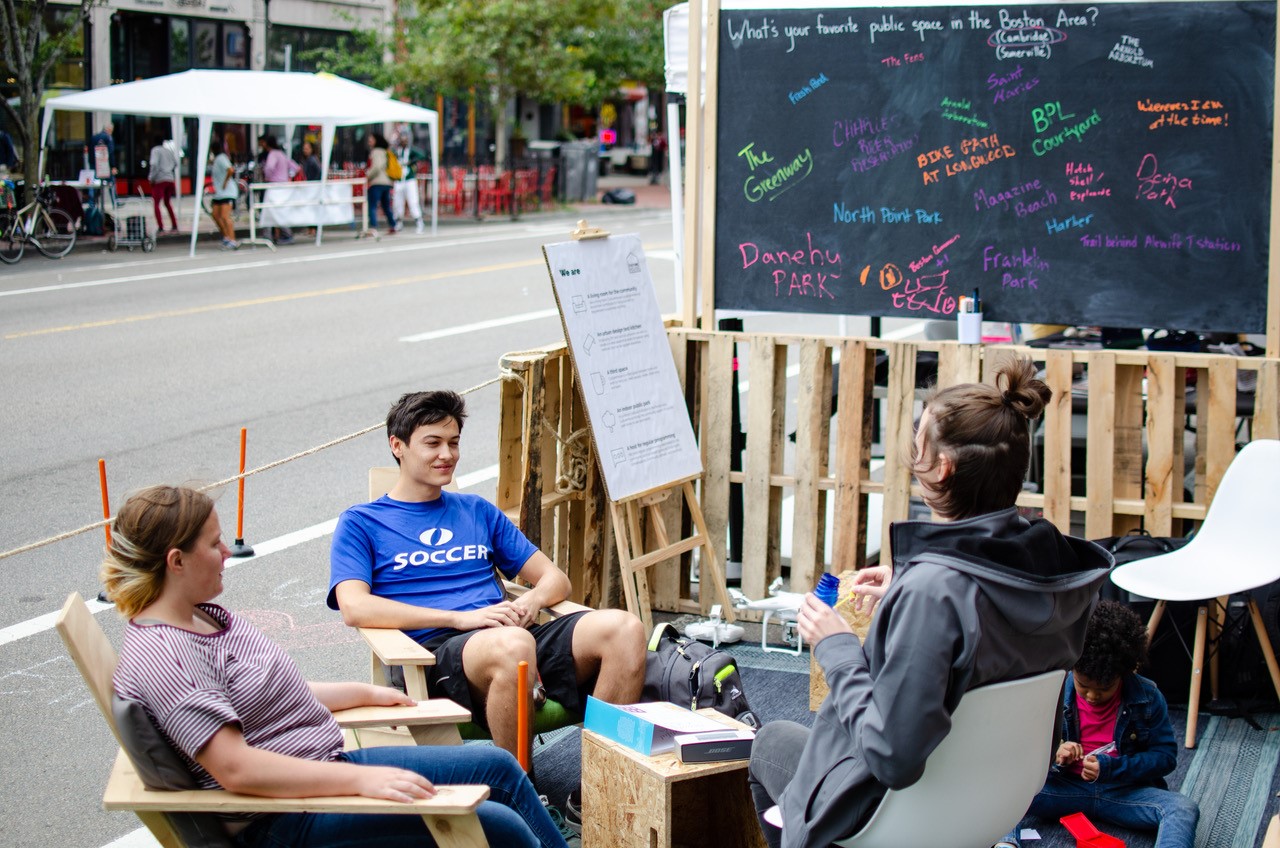 CultureHouse at PARK(ing) Day 2019