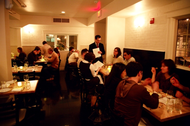 Interior view of Hungry Mother Restaurant