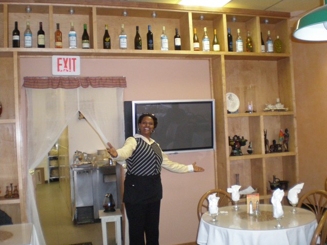 Asmara Restaurant after Best Retail Practices (new partition)