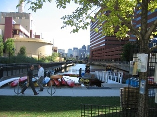 Scene from the head of the Broad Canal