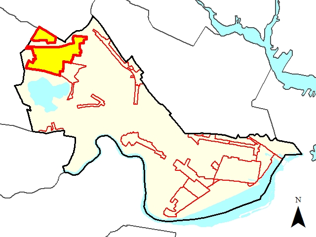 Fresh Pond/Alewife Development District Locus Map