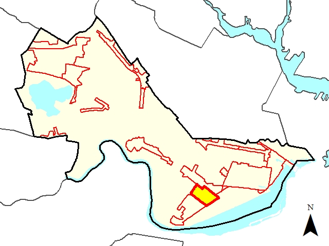 University Park Development District Locus Map