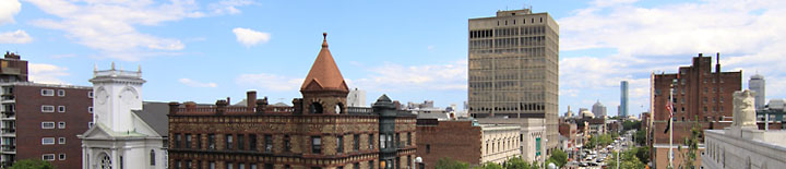 Cambridge Senior Center looking at Massachusetts Ave.  -Photo By Bob Coe