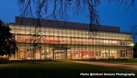 New library at night