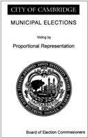 Voting by Proportional Representation brochure cover