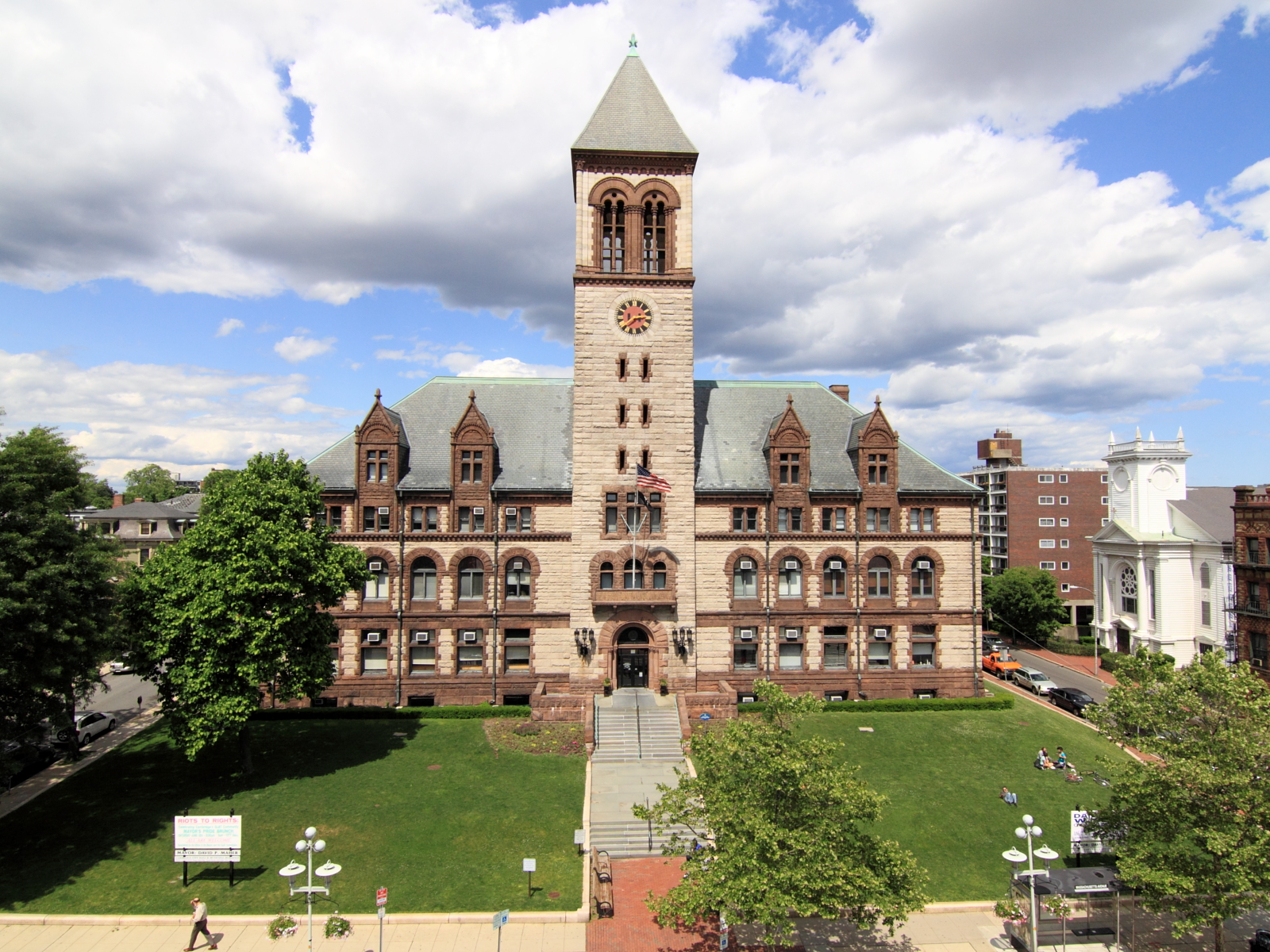 Cambridge City Hall - by Bob Coe