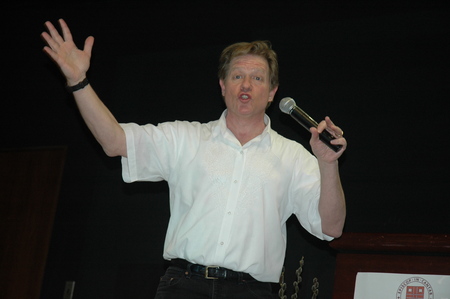 Jimmy Tingle wows the crowd