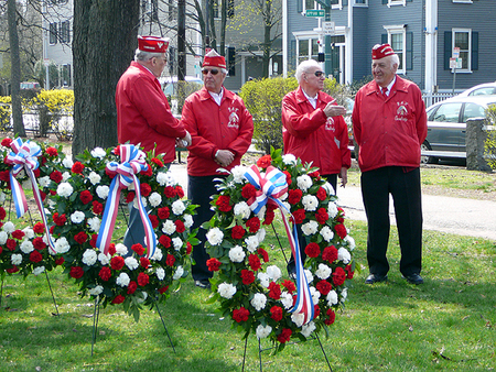 Observance attendees; members of Cambridge Veterans' associations   