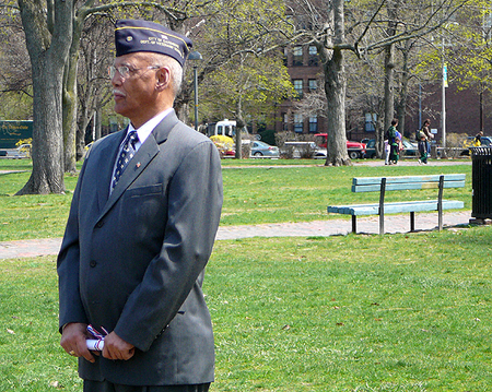 Cambridge Department of Veterans' Services Director Bob Stevens.