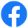 round Facebook logo