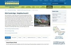 Mid-Cambridge website homepage