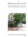 Cover page of the 2009 Neighborhood Nine neighborhood study update. Click to view the full report.
