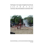 The cover page of the 2009 Wellington-Harrington Neighborhood Study Update.