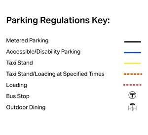 Parking map key